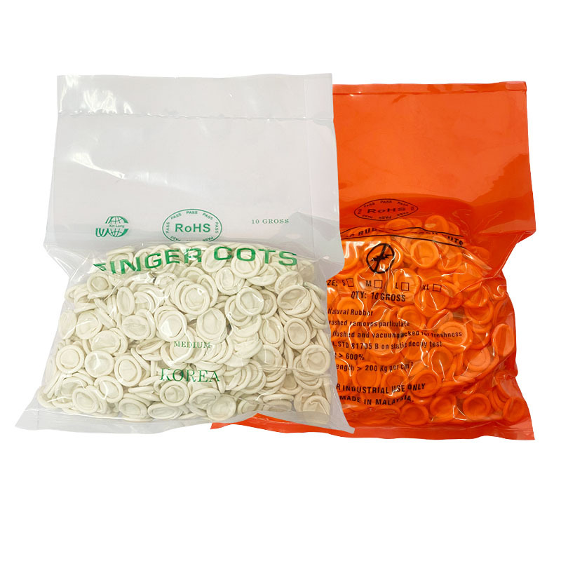 Latex Disposable Glove - 300PCS Disposable Latex Finger Cots Non-toxic