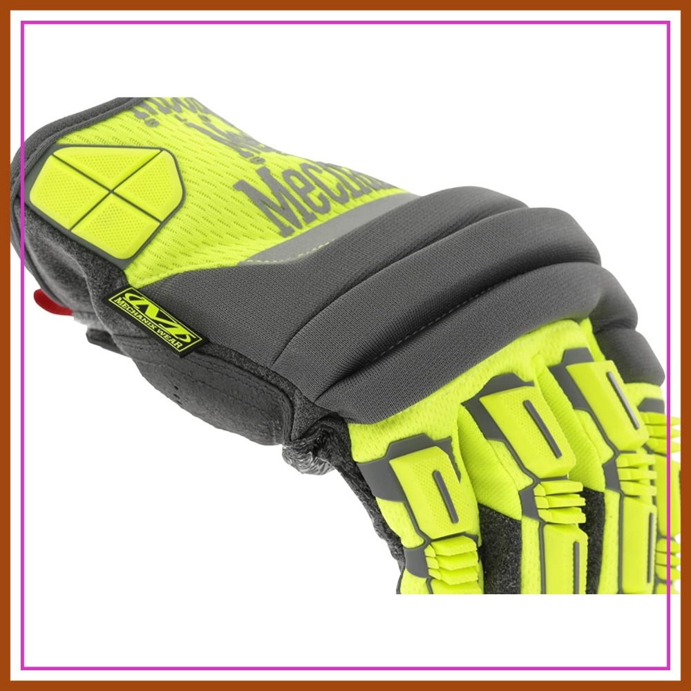 Work Glove Impact - Hi-Viz M-Pact 2 Work Gloves Large