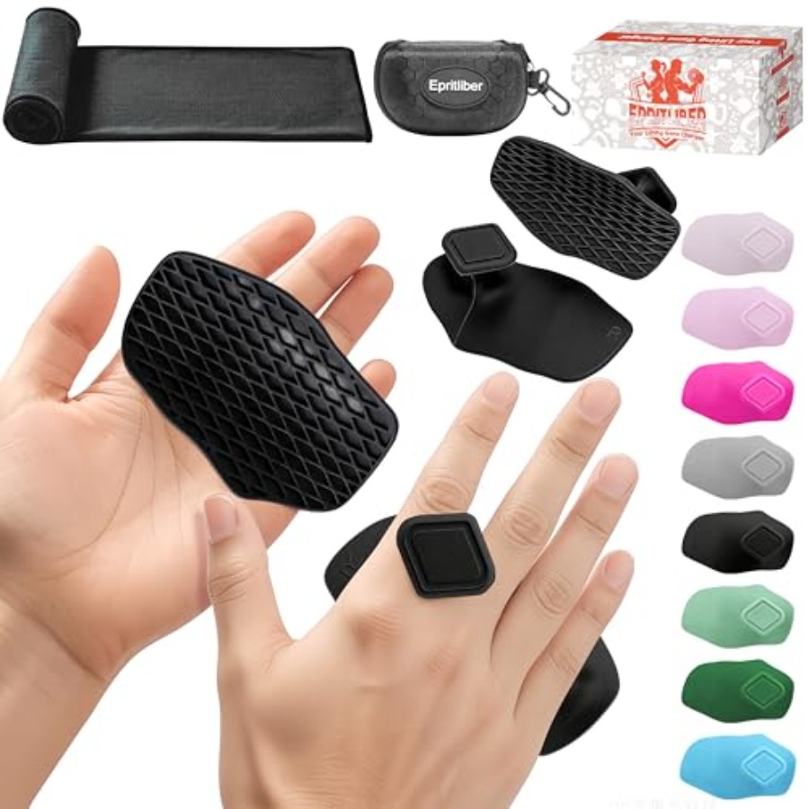 Large Silicone Workout Grips K - مراجعة Workout Glove Gym وسعره