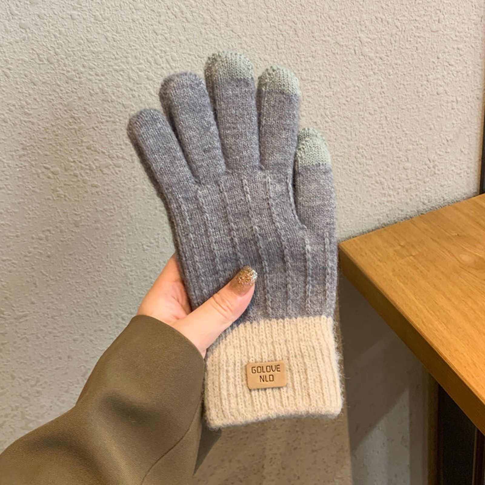 Women's Cable Knit Gloves Warm - مراجعة Wool Glove Lined وسعره