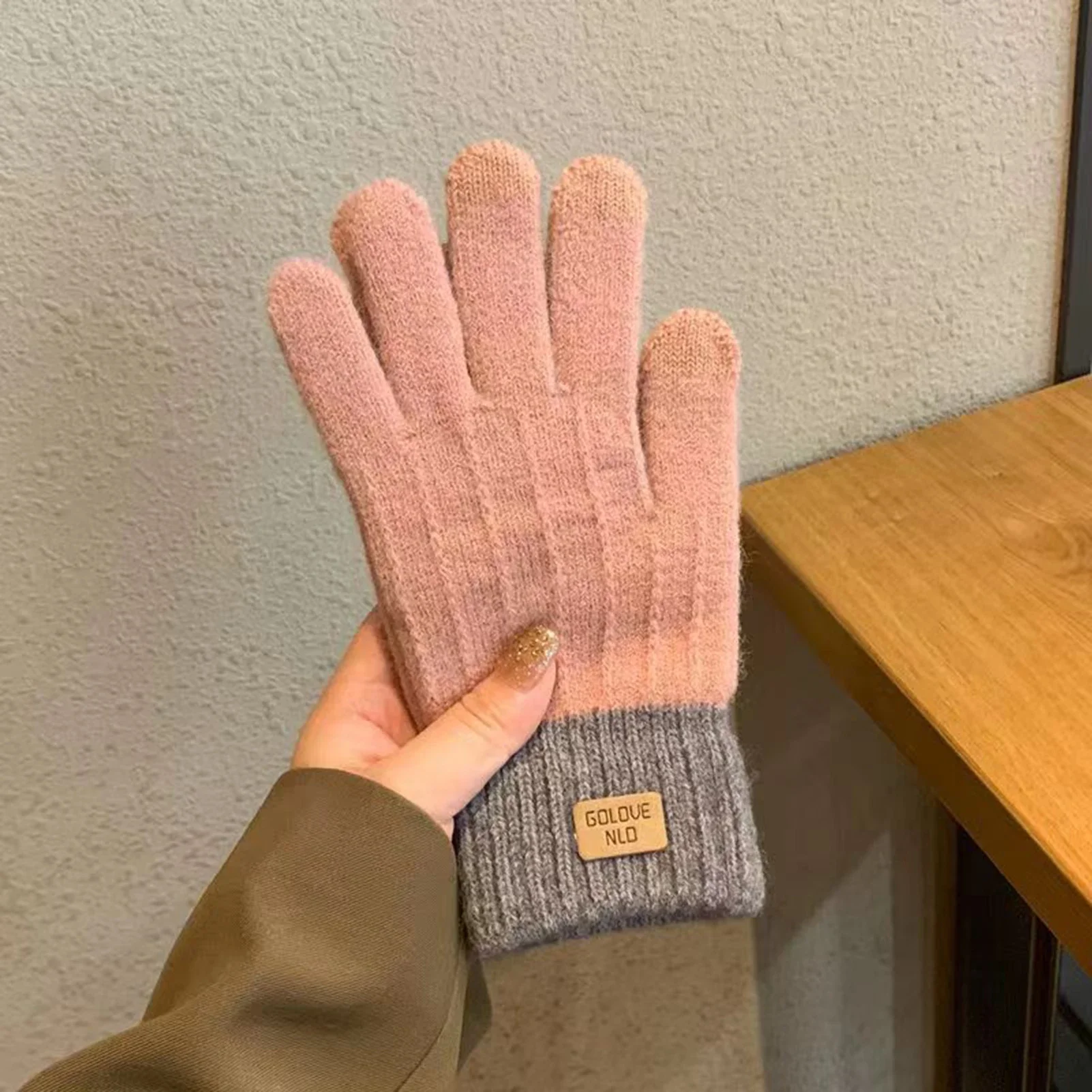 Women's Cable Knit Gloves Warm - مراجعة Wool Glove Lined وسعره