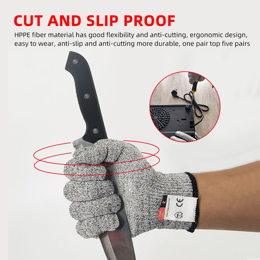 Safety Cut-Resistant Gloves Pe - مراجعة Cut Resistant Glove وسعره