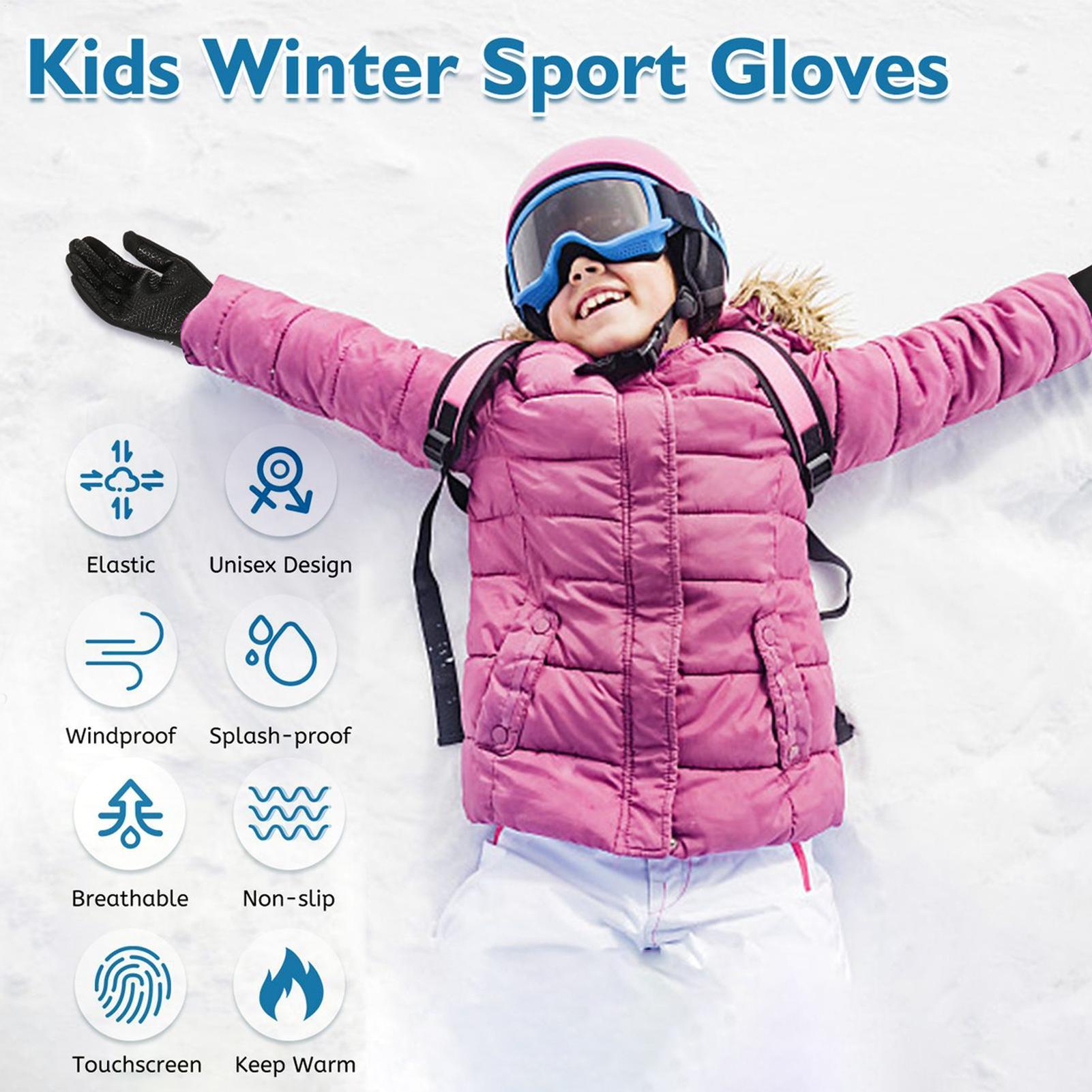 Winter Gloves For Kids Touchsc - مراجعة Winter Glove Insulated وسعره