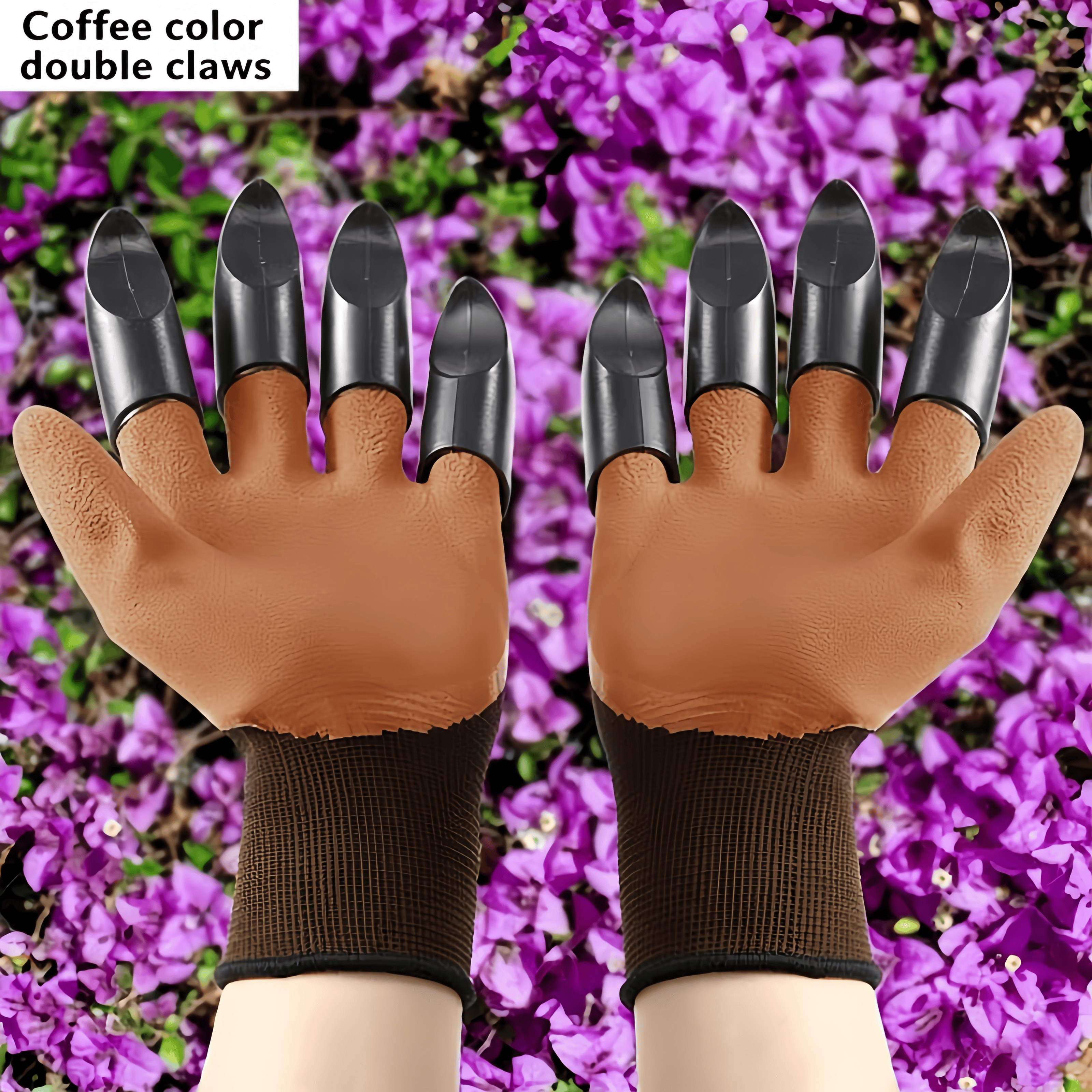 8-Finger Claw Gardening Gloves - مراجعة Gardening Glove Waterproof وسعره