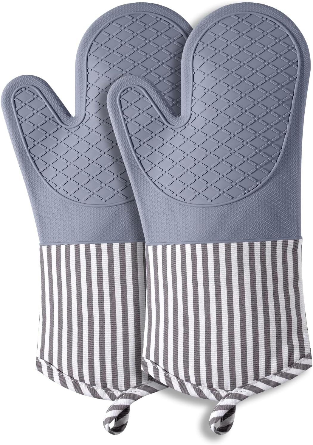 Silicone Oven Mitts, 500°F Hea - مراجعة Heat Resistant Glove وسعره