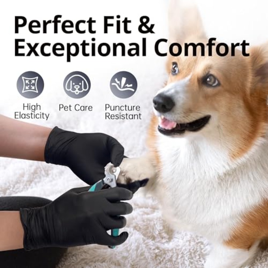 SwiftGrip Disposable Nitrile E - مراجعة Exam Glove Nitrile وسعره