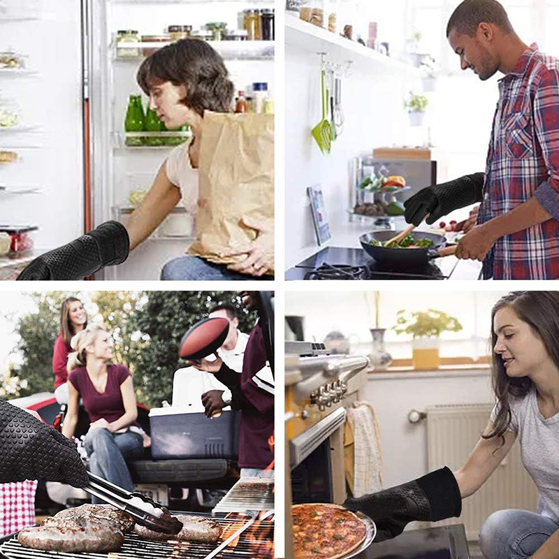 Silicone Oven Gloves Heat Resi - مراجعة Oven Mitt Silicone وسعره