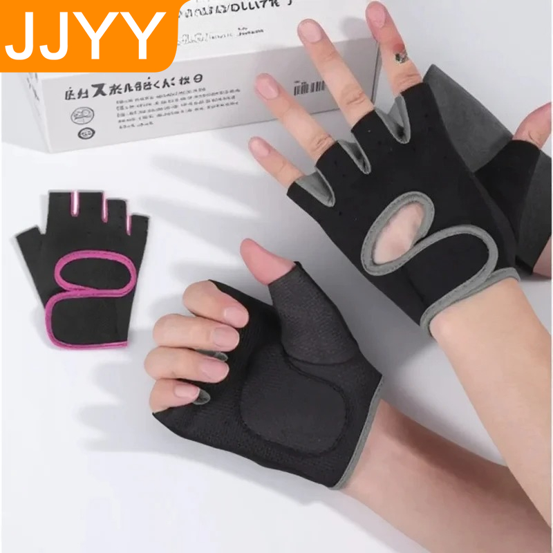 Breathable Half Finger Anti Sl - مراجعة Workout Glove Gym وسعره