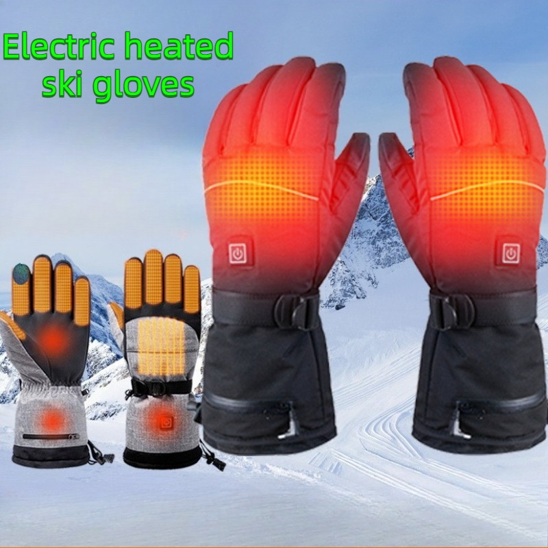 Waterproof Electric Heated Ski - مراجعة Ski Glove Waterproof وسعره
