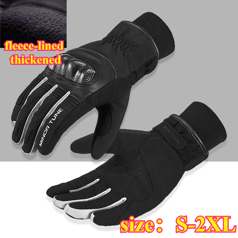 Winter Warm Motorcycle Gloves  - مراجعة Motorcycle Glove Knuckle وسعره