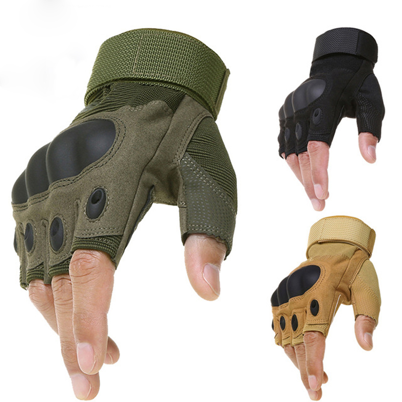Tactical Hard Knuckle Half Fin - مراجعة Motorcycle Glove Knuckle وسعره