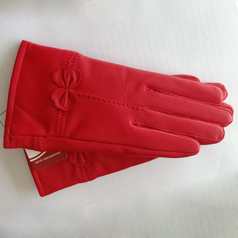 Women Genuine Leather Winter W - مراجعة Wool Glove Lined وسعره