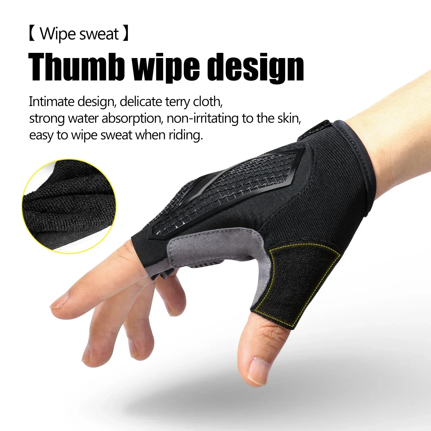 Anti Slip Shock Breathable Hal - مراجعة Workout Glove Gym وسعره
