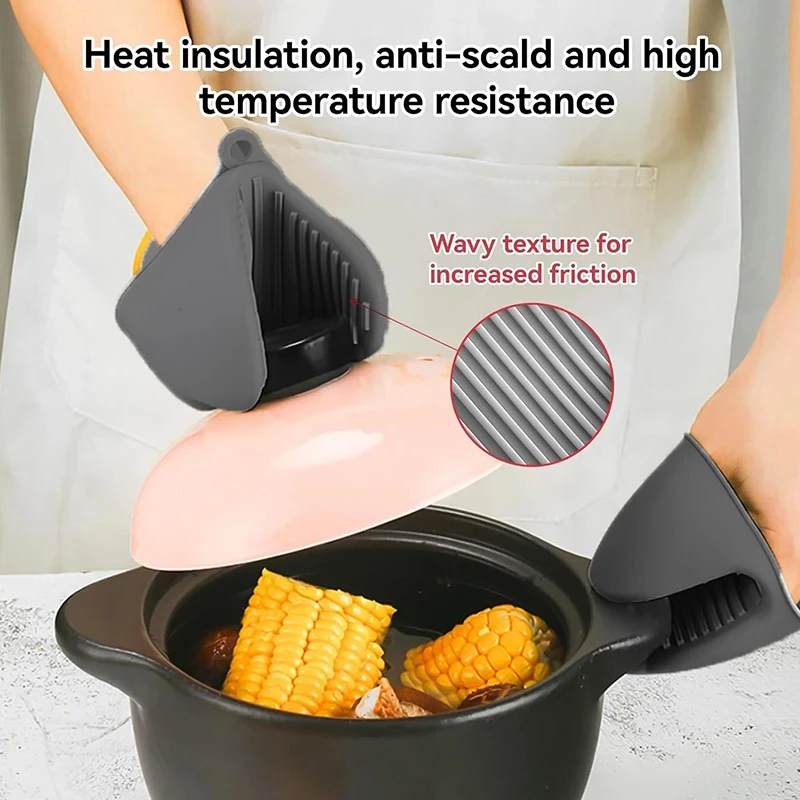 2pcs Mini Oven Gloves Silicone - مراجعة Oven Mitt Silicone وسعره