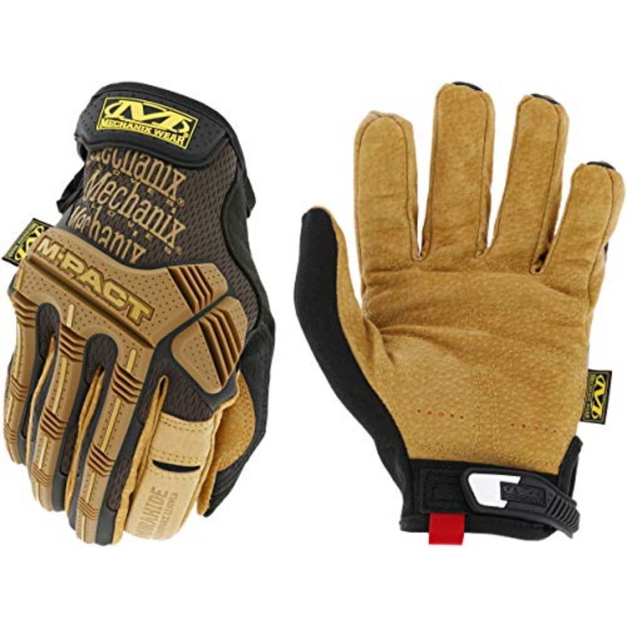 M-Pact Leather Gloves - Leathe - مراجعة Work Glove Impact وسعره
