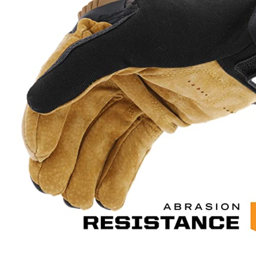 M-Pact Leather Gloves - Leathe - مراجعة Work Glove Impact وسعره