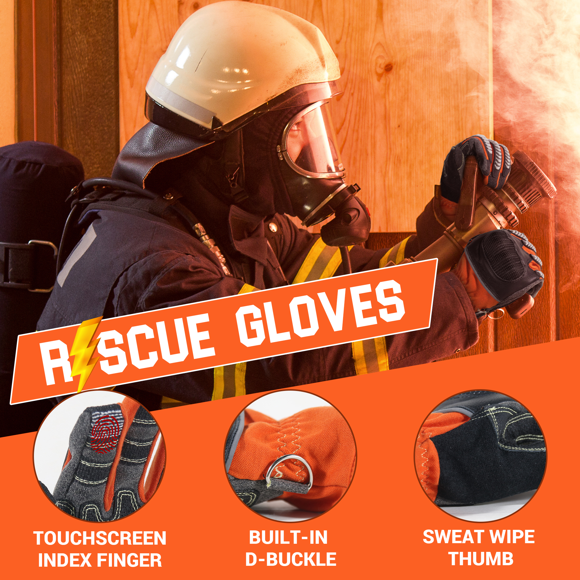 HANDLANDY fireproofing synthet - مراجعة Work Glove Impact وسعره