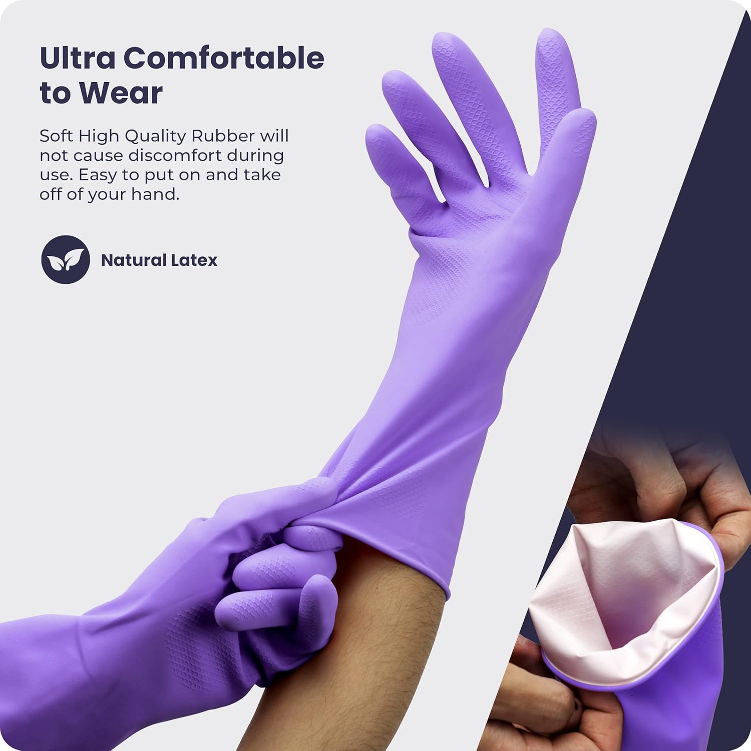 3/6/12/60 Pairs Dishwashing Gl - مراجعة Rubber Glove Cleaning وسعره
