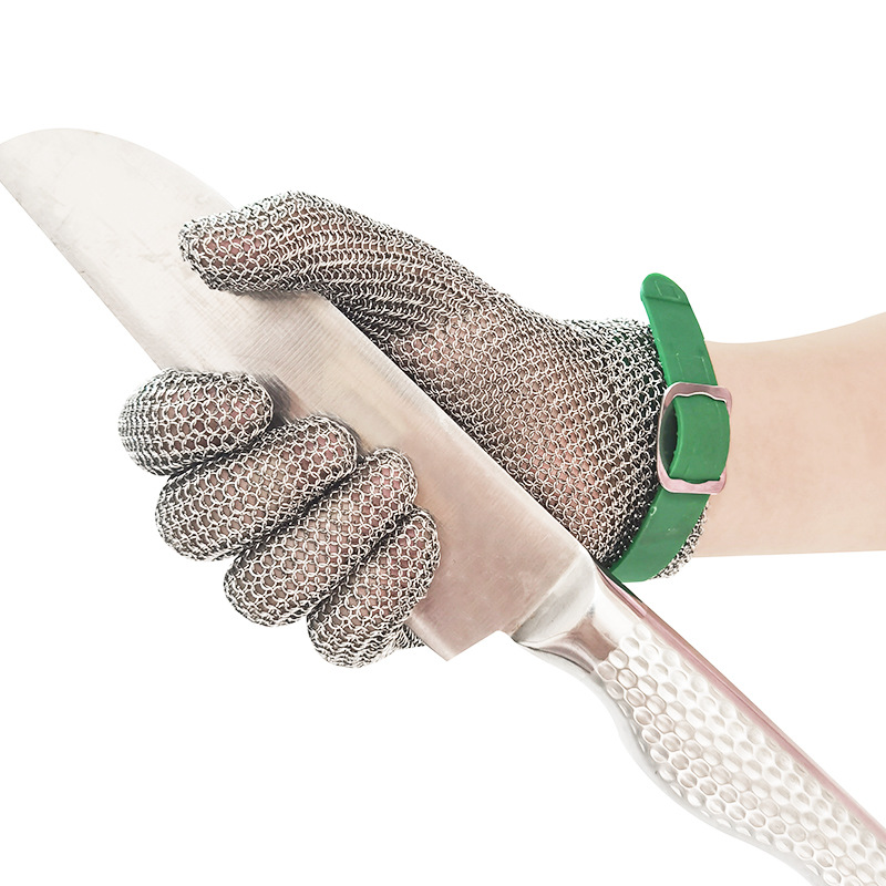 1PCS Stainless Steel Glove Cut - مراجعة Cut Resistant Glove وسعره