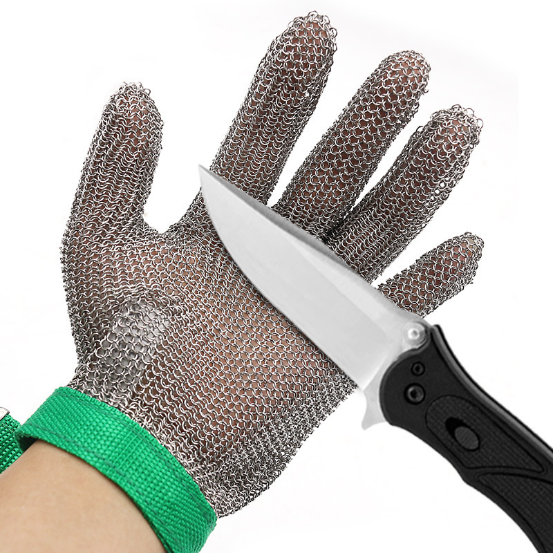 1PCS Stainless Steel Glove Cut - مراجعة Cut Resistant Glove وسعره