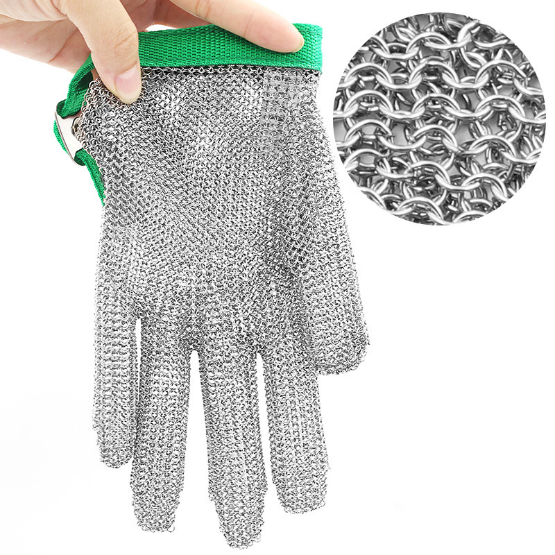 1PCS Stainless Steel Glove Cut - مراجعة Cut Resistant Glove وسعره