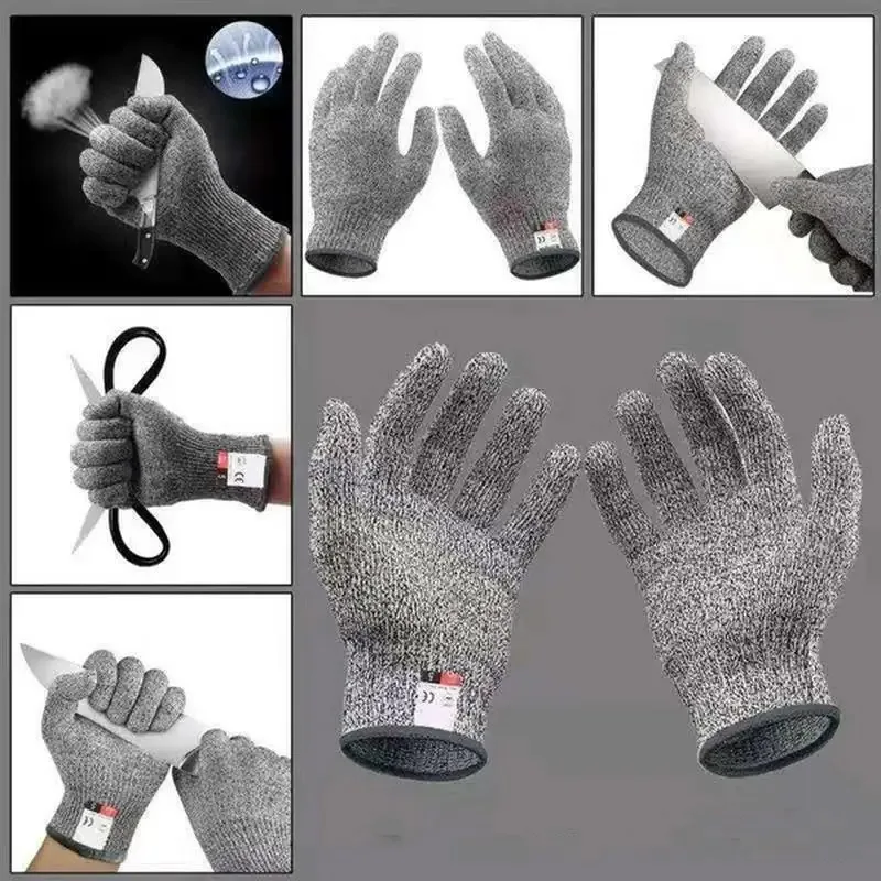 Level 5 HPPE Anti-Cut Gloves K - مراجعة Cut Resistant Glove وسعره