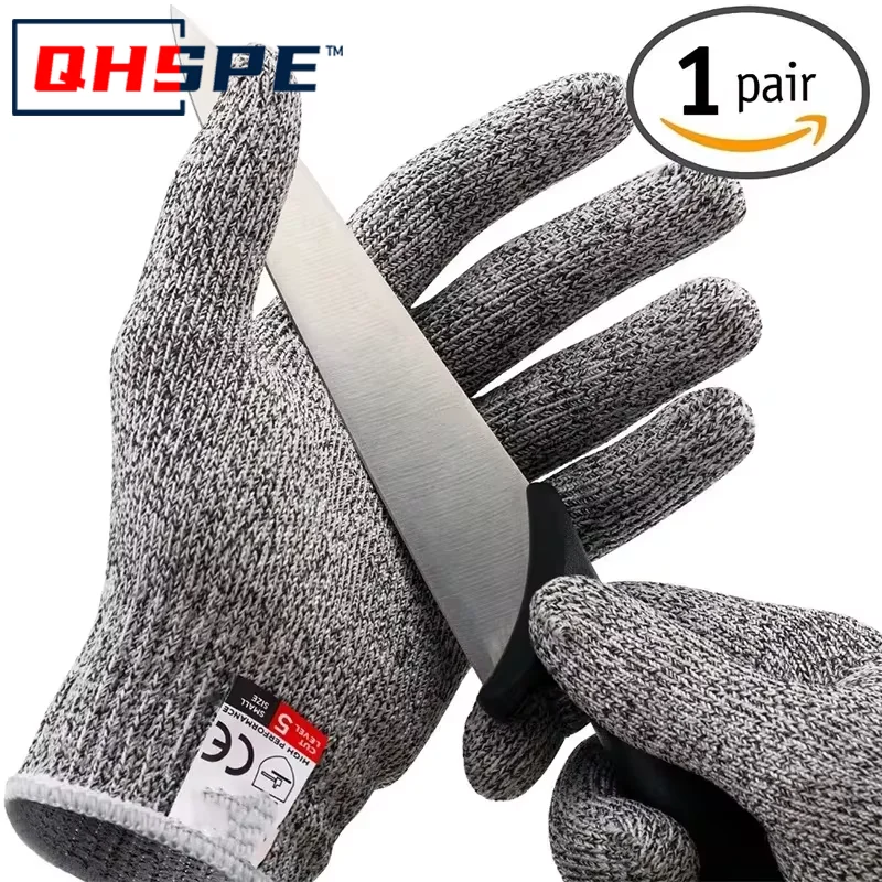 Level 5 HPPE Anti-Cut Gloves K - مراجعة Cut Resistant Glove وسعره