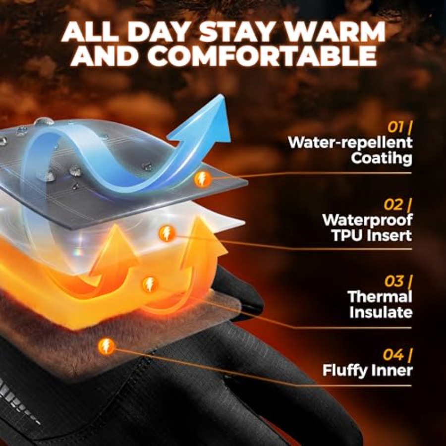 Winter Waterproof Ski Snow War - مراجعة Ski Glove Waterproof وسعره