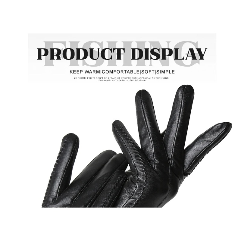 Women's Sheepskin Gloves Winte - مراجعة Leather Driving Glove وسعره