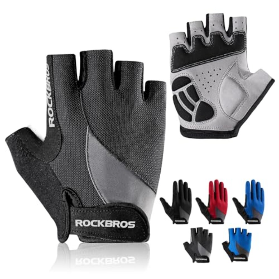 Cycling Gloves for Men Women - - مراجعة Cycling Glove Padded وسعره