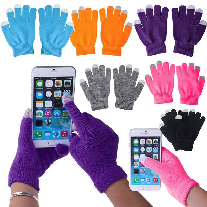 1 Pair Unisex Winter Warm Capa - مراجعة Touchscreen Glove Capacitive وسعره