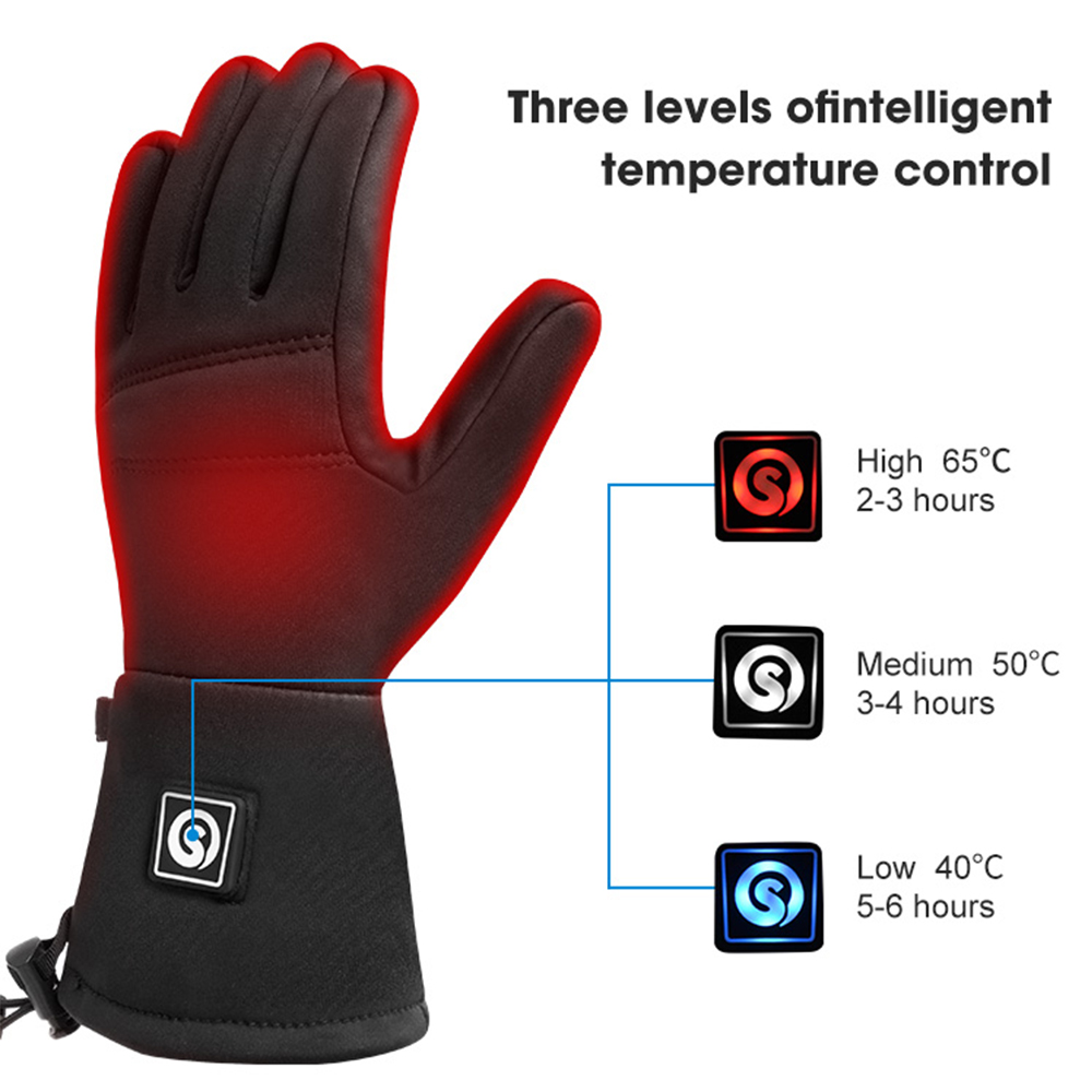 Snow Deer S18 Winter Heated Gl - مراجعة Motorcycle Glove Knuckle وسعره