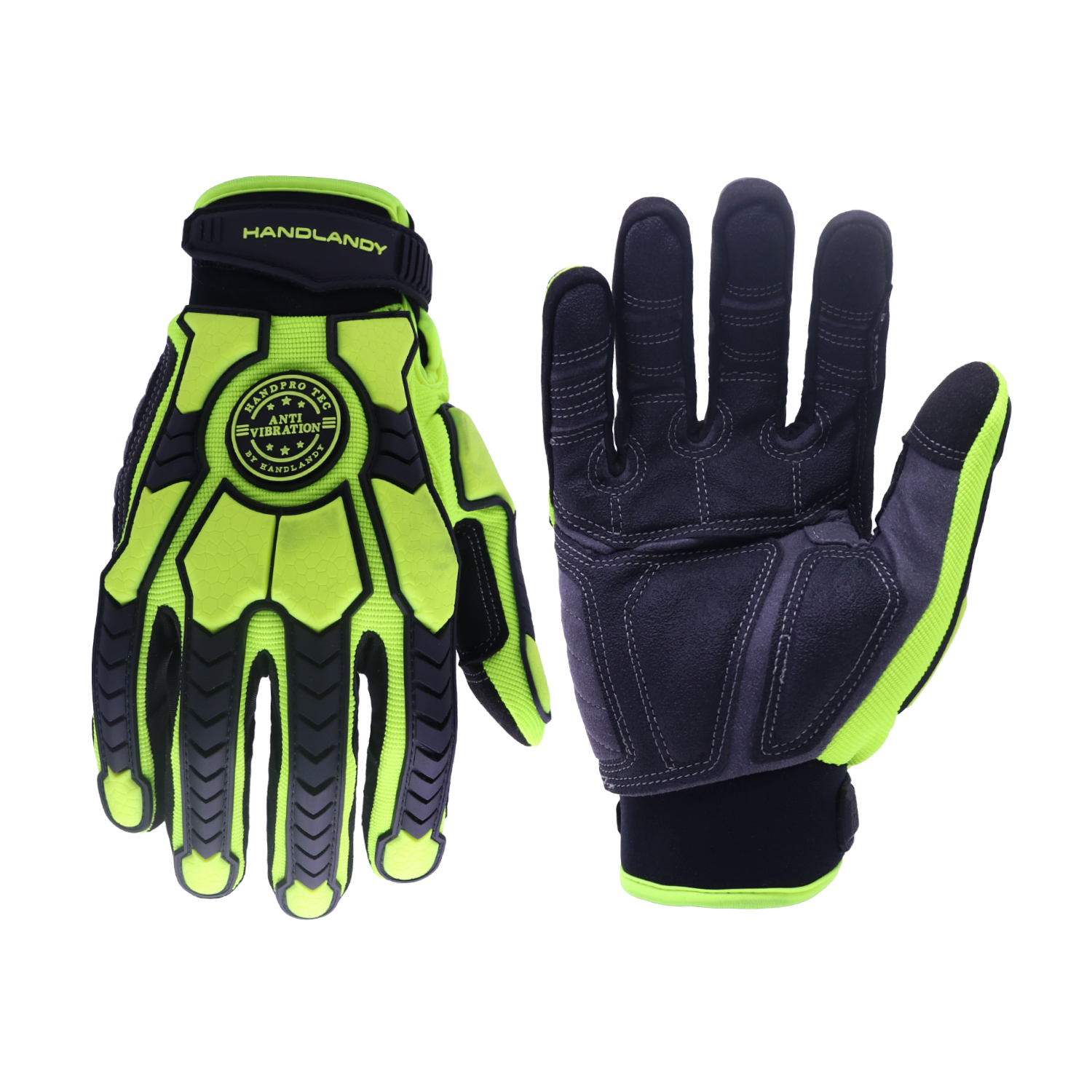 HANDLANDY Anti Vibration Heavy - مراجعة Work Glove Impact وسعره