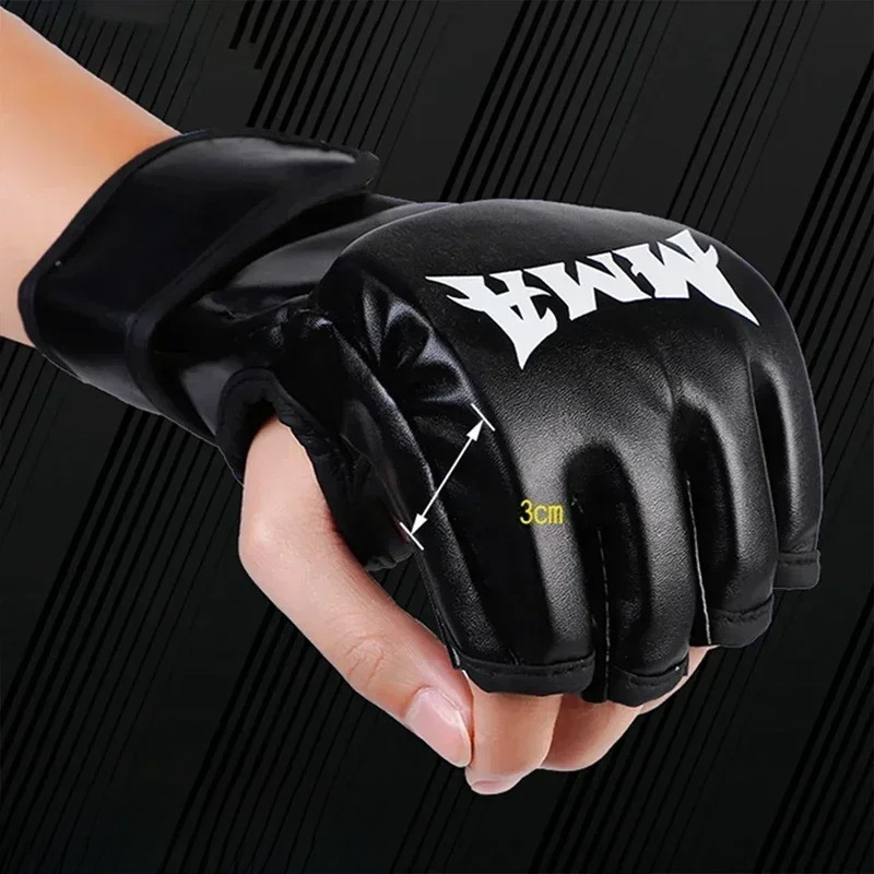 Half Finger Professional Boxin - مراجعة Motorcycle Glove Knuckle وسعره