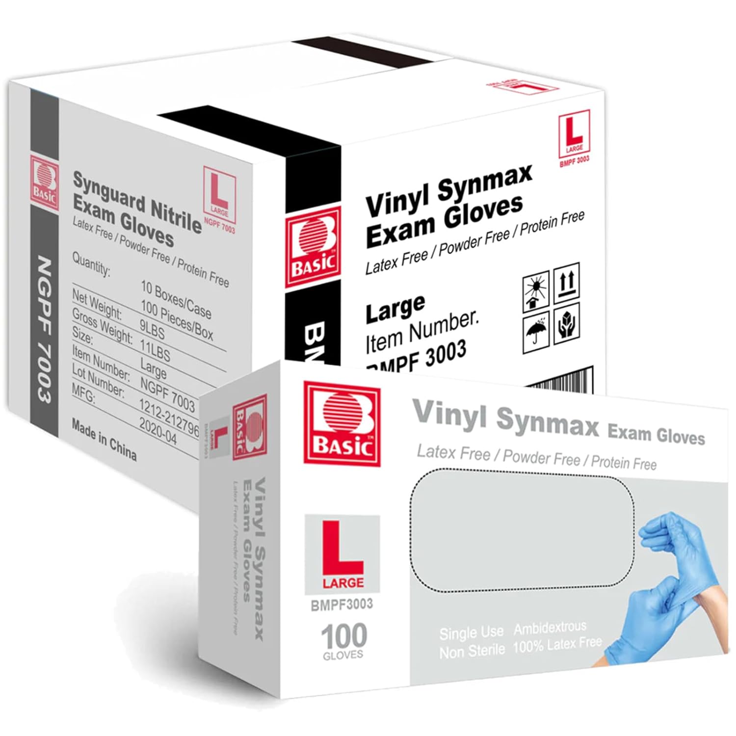 Vinyl Exam Gloves Latex-Free P - مراجعة Exam Glove Nitrile وسعره