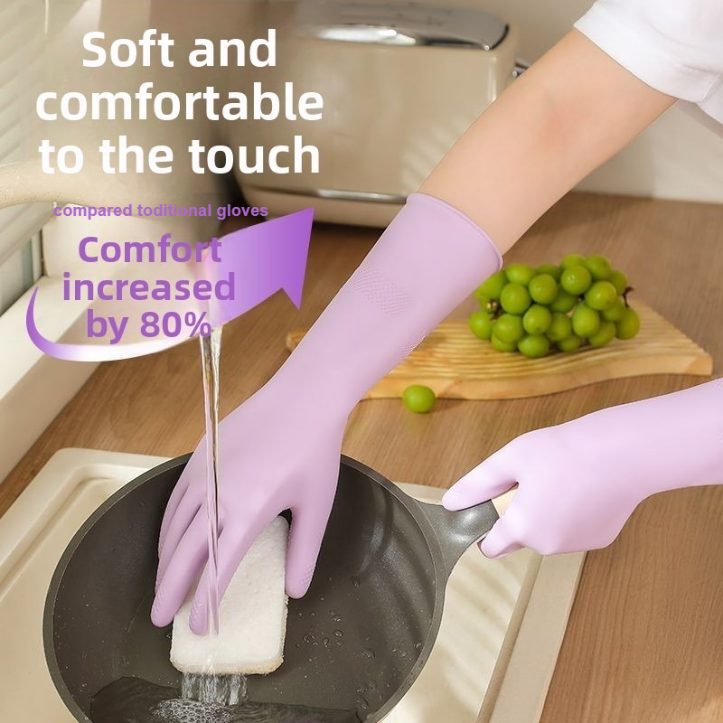 Latex Dish Washing Gloves,with - مراجعة Dish Glove Rubber وسعره