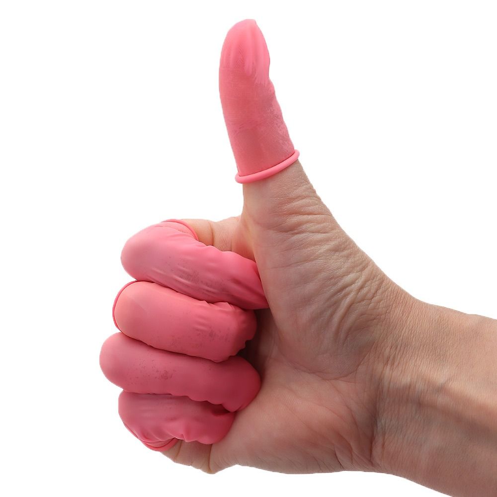 100/300PCS Anti-static Latex D - مراجعة Latex Disposable Glove وسعره