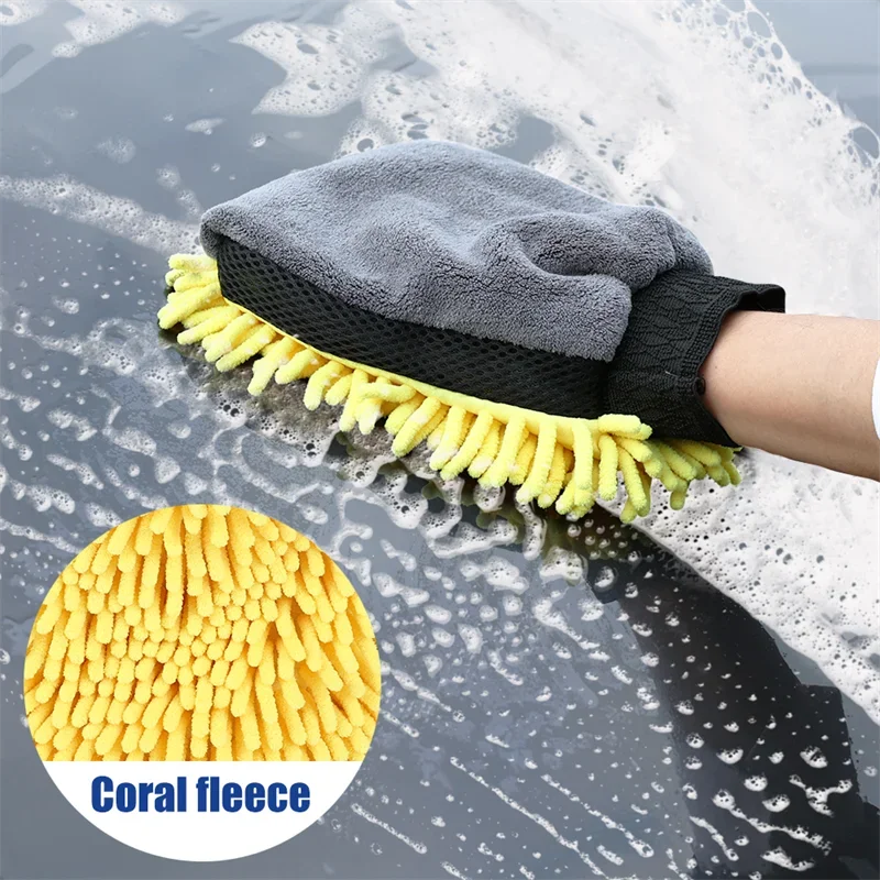 1/5pcs Car Washing Gloves Wate - مراجعة Gardening Glove Waterproof وسعره