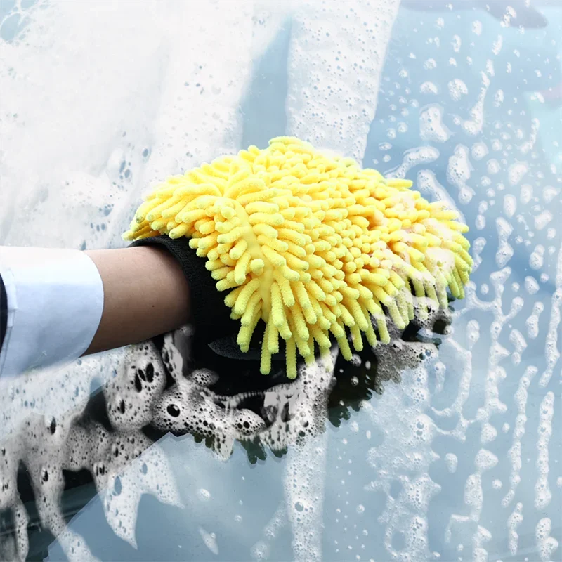 1/5pcs Car Washing Gloves Wate - مراجعة Gardening Glove Waterproof وسعره