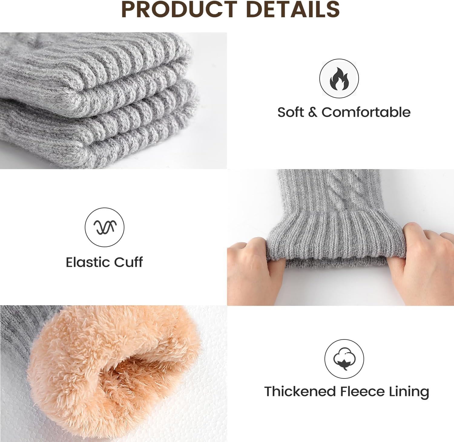 Winter Gloves – Thick Wool Fle - مراجعة Winter Glove Insulated وسعره