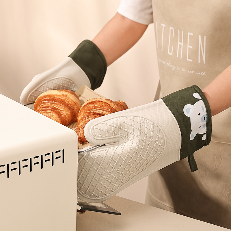 Silicone heat insulation glove - مراجعة Oven Mitt Silicone وسعره