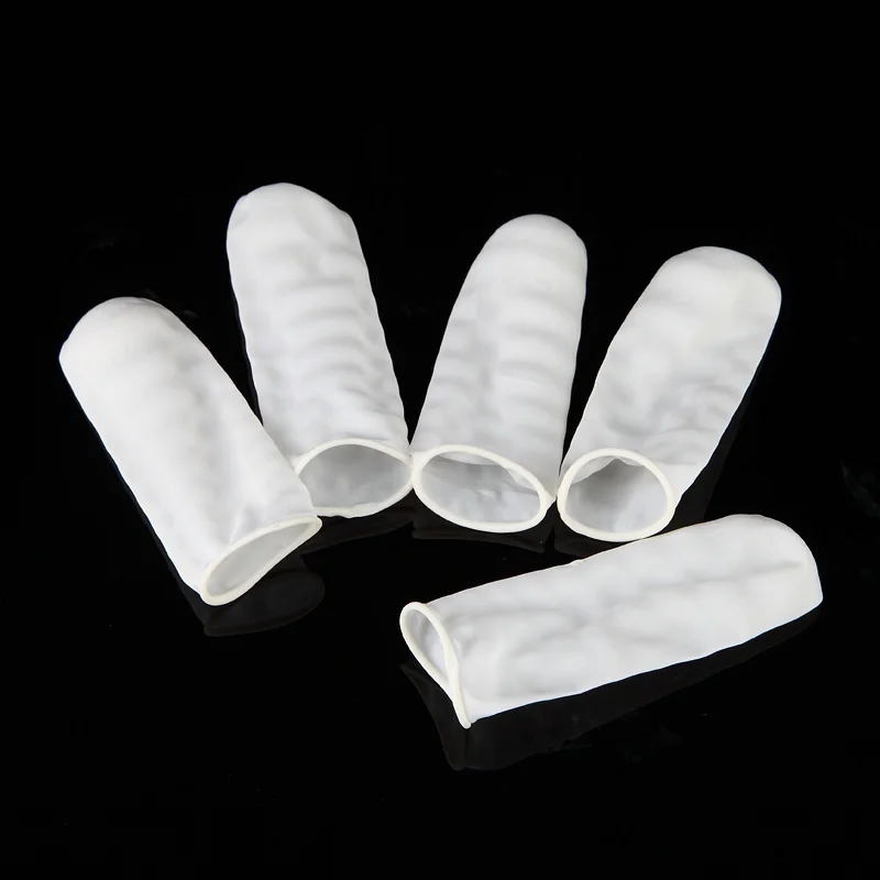 100Pcs Disposable Latex Finger - مراجعة Latex Disposable Glove وسعره