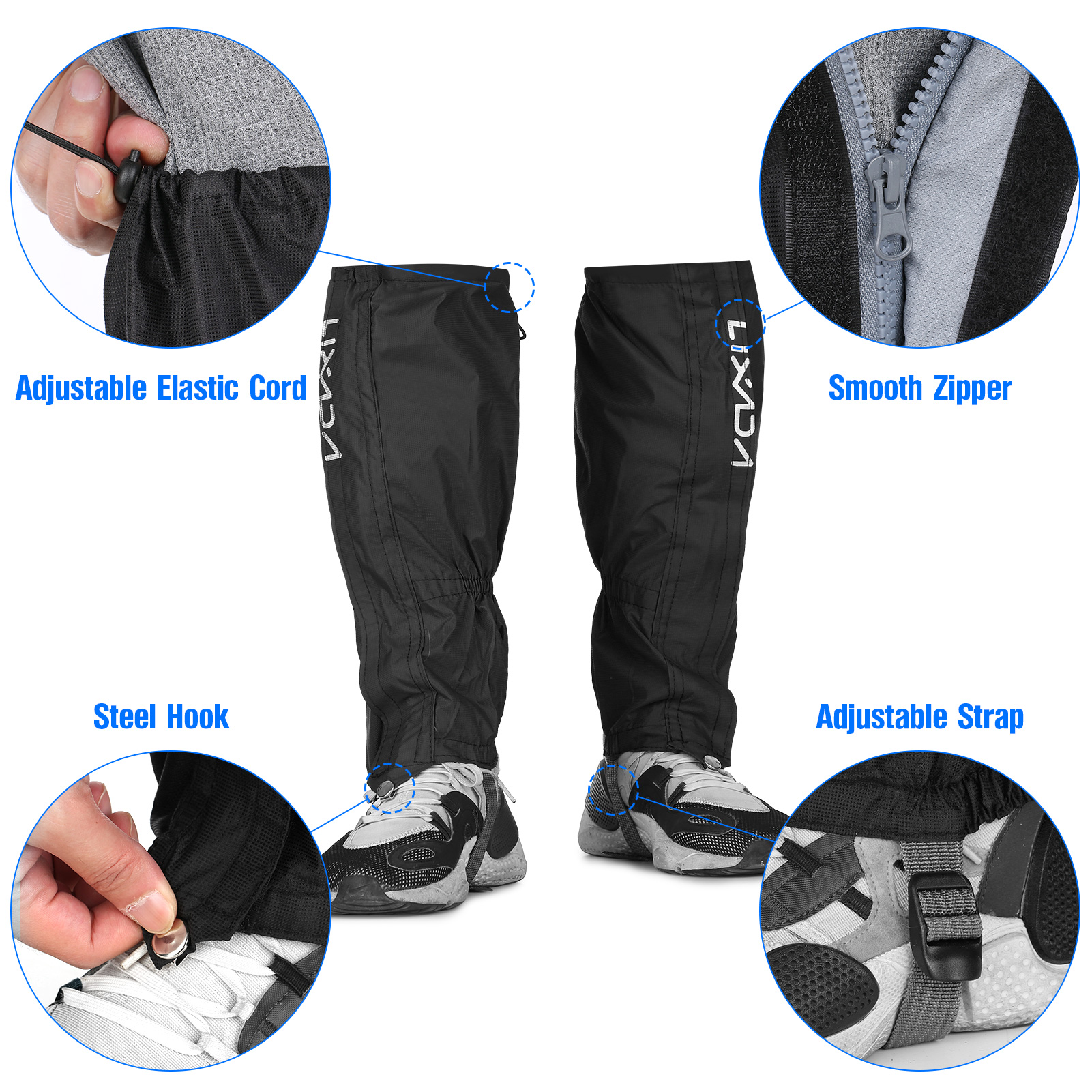 Lixada Gaiters Outdoor Skiing  - مراجعة Gardening Glove Waterproof وسعره