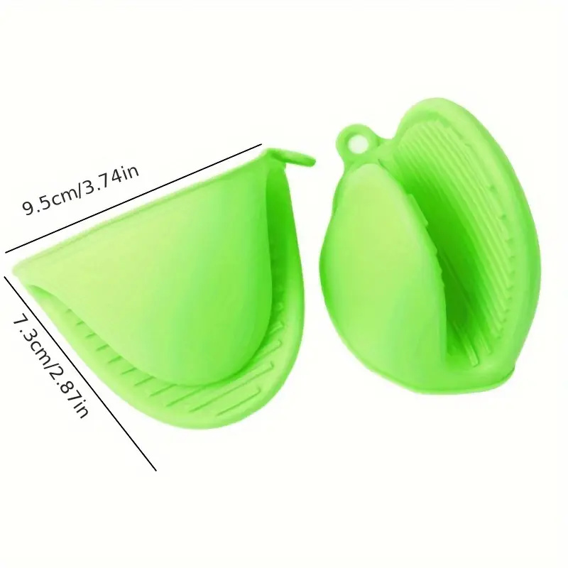 2Pcs Silicone Pot Holder Glove - مراجعة Oven Mitt Silicone وسعره