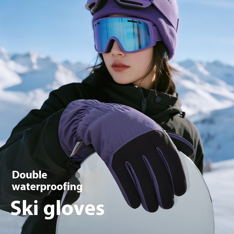 New Winter Thermal Gloves Skii - مراجعة Winter Glove Insulated وسعره
