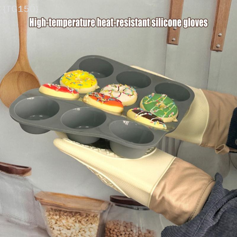 【TG150】Silicone Heat-insulatin - مراجعة Oven Mitt Silicone وسعره