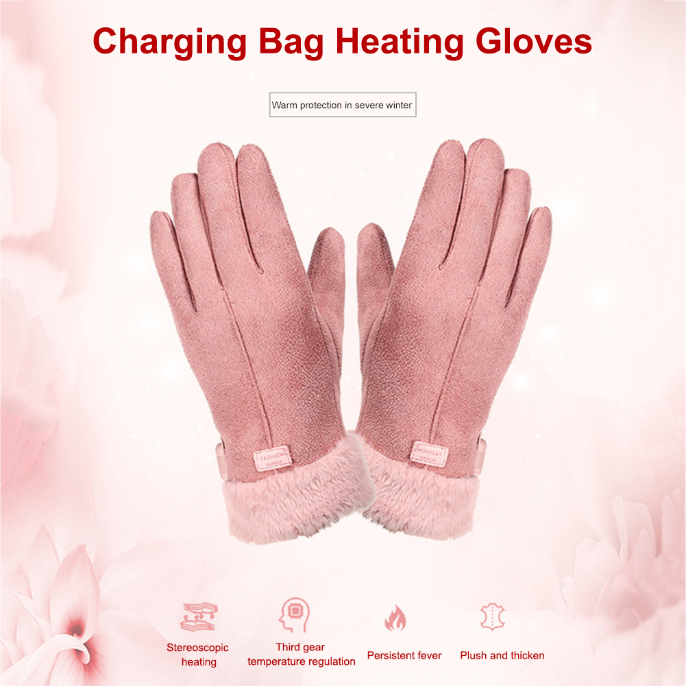 USB Electric Heated Gloves Out - مراجعة Ski Glove Waterproof وسعره