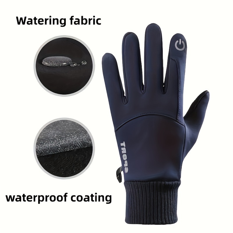 Winter Cycling Gloves Windproo - مراجعة Ski Glove Waterproof وسعره