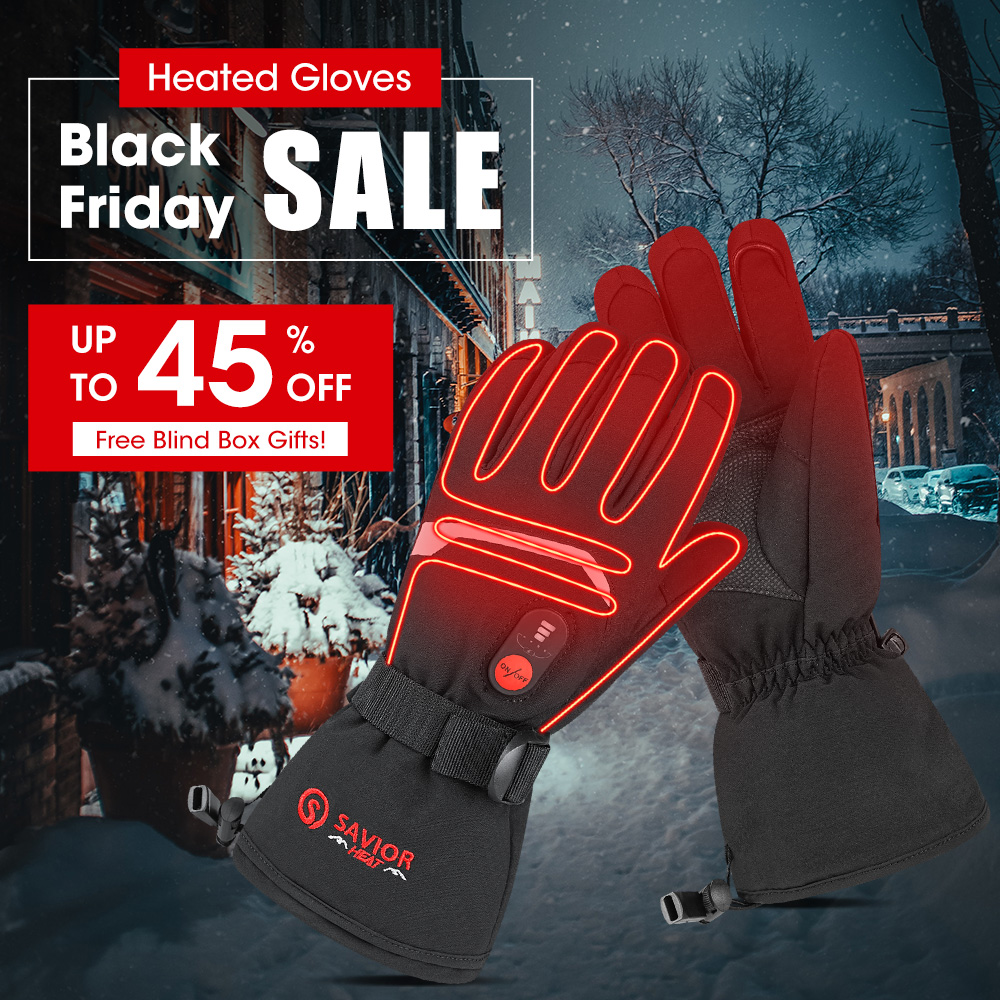 SNOW DEER Winter Heated Gloves - مراجعة Ski Glove Waterproof وسعره