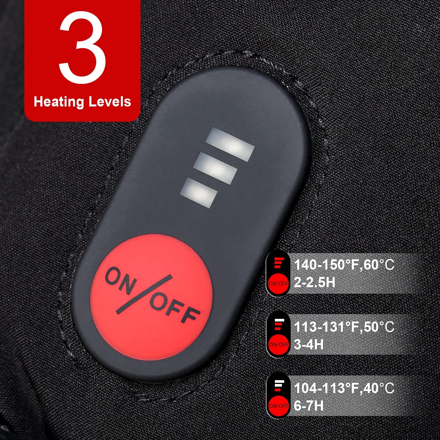SNOW DEER Winter Heated Gloves - مراجعة Ski Glove Waterproof وسعره